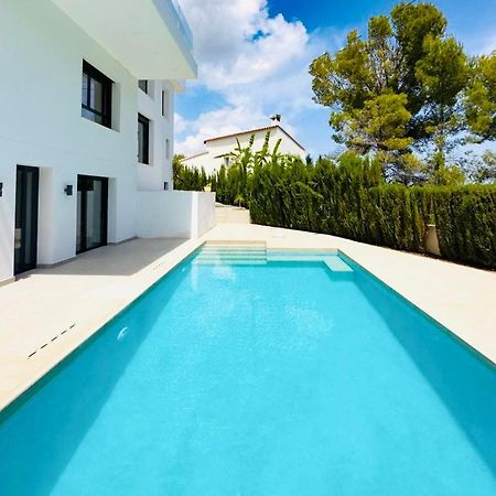 Calpe Villa Lujo Playa Piscina Jardin Barbacoa Ideal Familias Y Grupos Luaran gambar