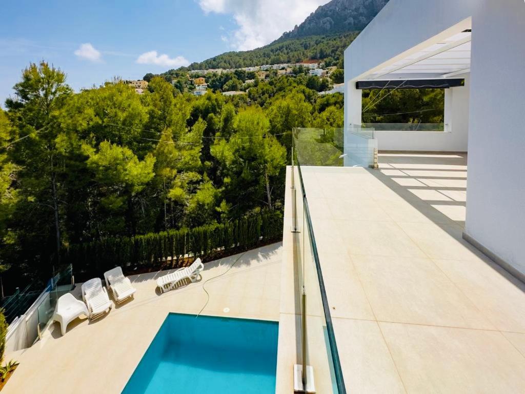Calpe Villa Lujo Playa Piscina Jardin Barbacoa Ideal Familias Y Grupos Luaran gambar