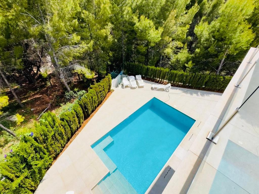 Calpe Villa Lujo Playa Piscina Jardin Barbacoa Ideal Familias Y Grupos Luaran gambar
