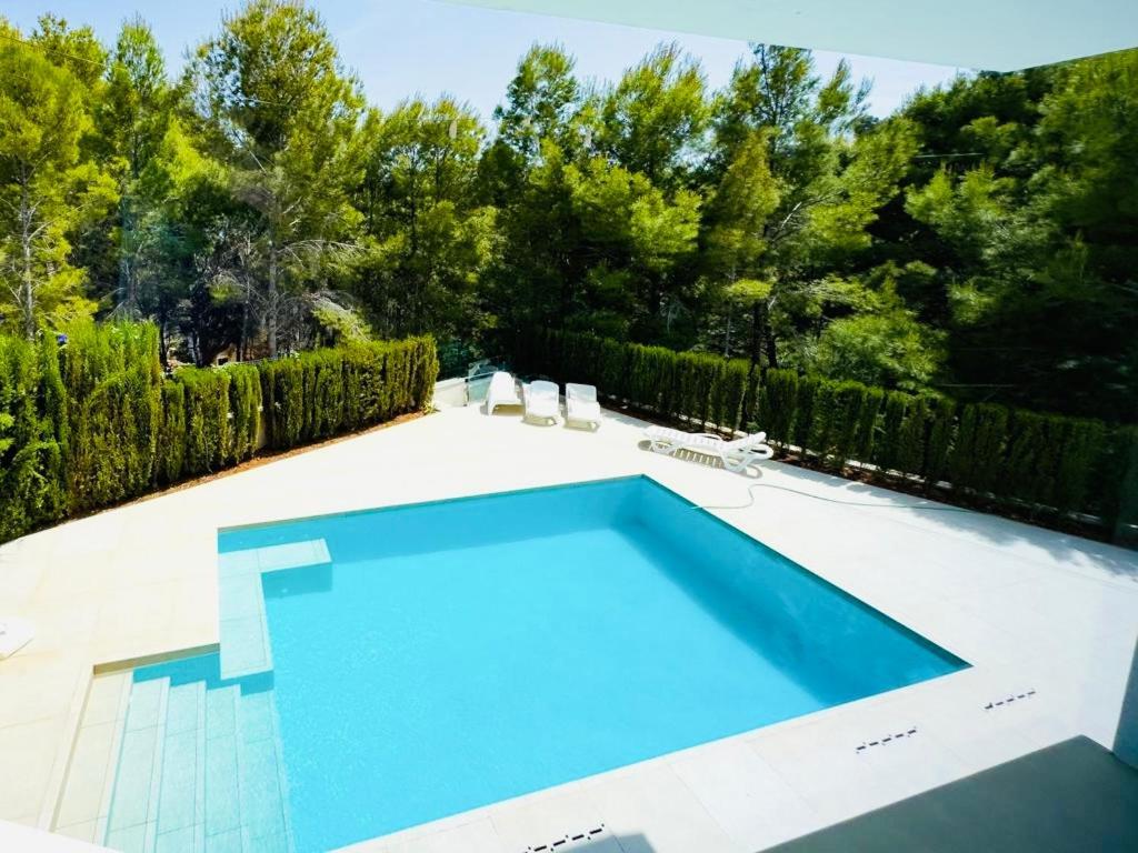 Calpe Villa Lujo Playa Piscina Jardin Barbacoa Ideal Familias Y Grupos Luaran gambar